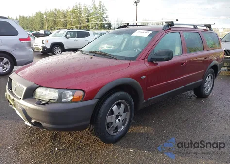 2004 Volvo Xc70 2.5T z USA, uszkodzony, nr VIN YV1SZ59H741129576